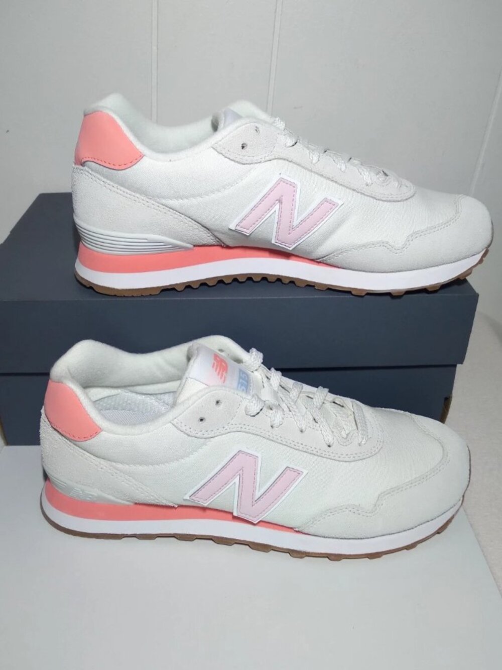 New Balance Classic Grey Pink 515 WL515NAA Women Shoes Size 9.5 New